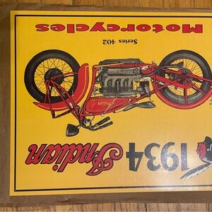 Indian Motorcycles 1934 Series 402 Poster